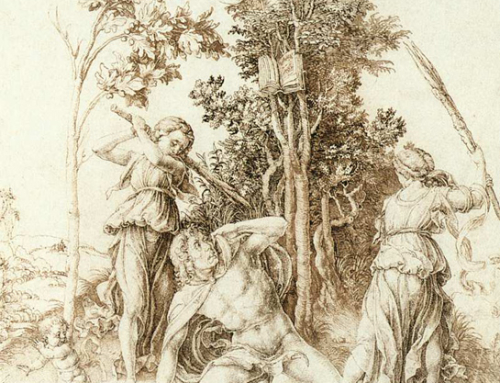 Albrecht Dürer : “La mort d’Orphée”.
