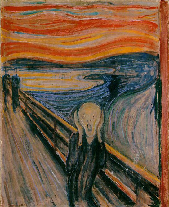 Edvard Munch, Le cri, 1893